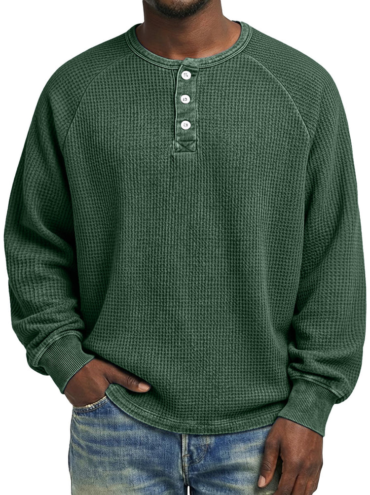 Mens Printed Long Sleeve Shirt
