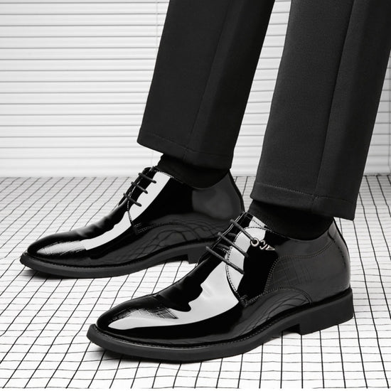 Hidden Heel Dress Shoes for Men