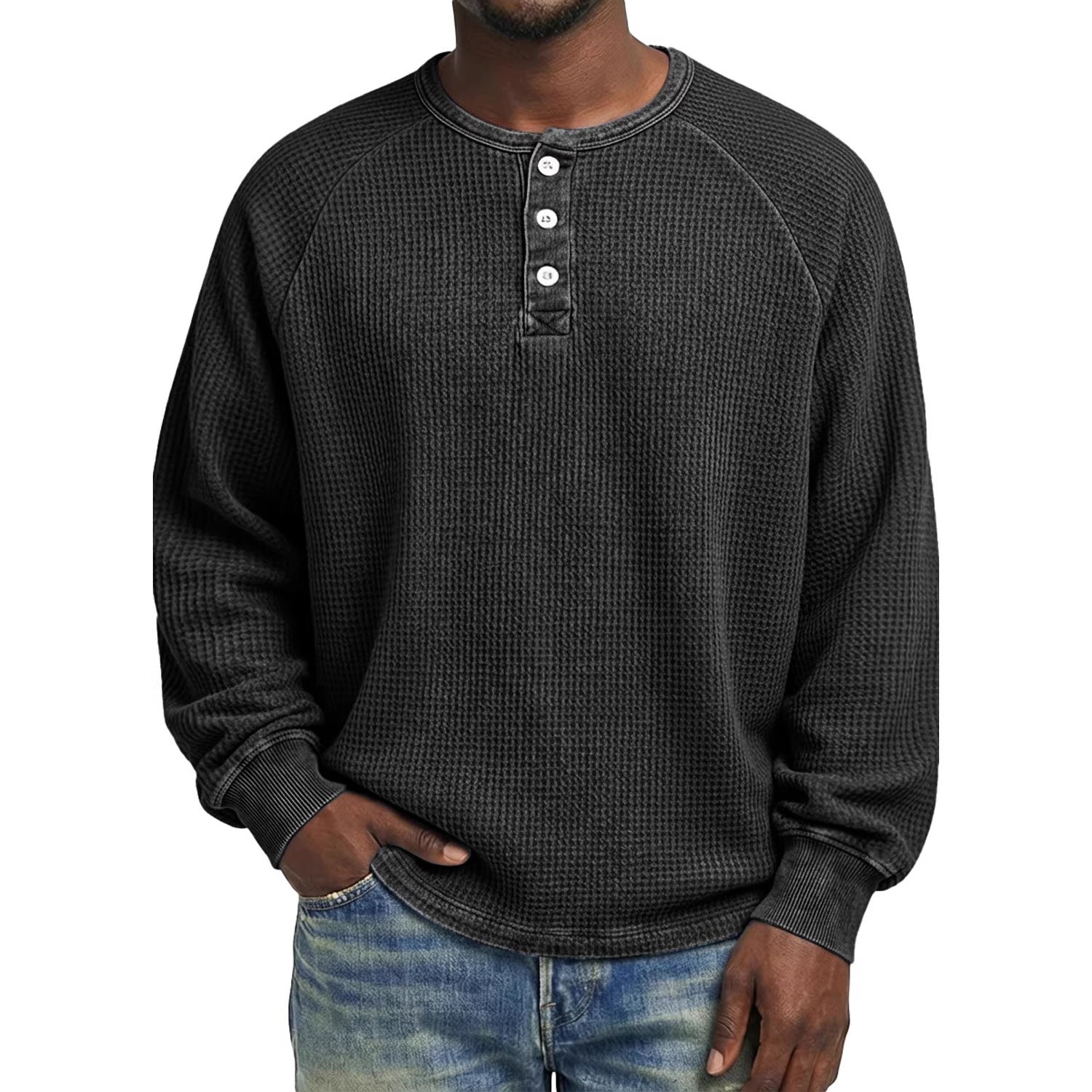 Mens Printed Long Sleeve Shirt