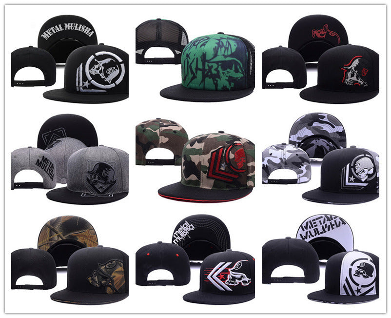 Flat Brim Baseball Cap for Hip Hop Style