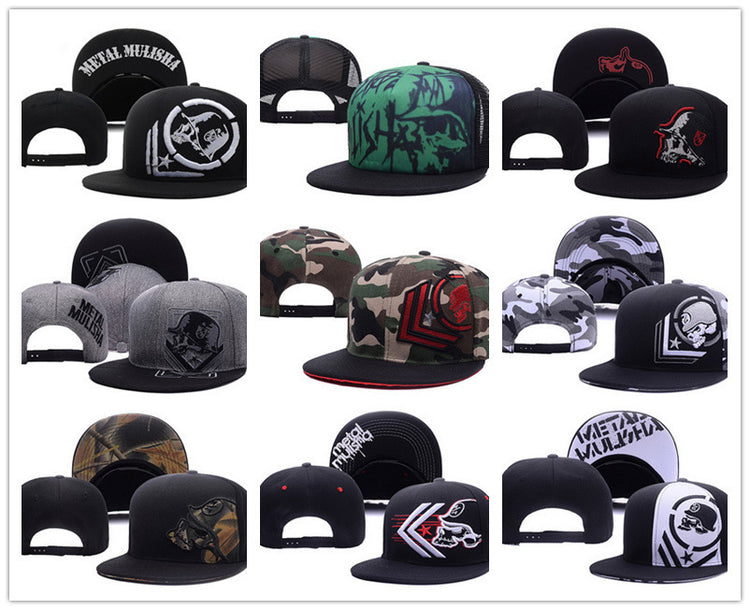 Flat Brim Baseball Cap for Hip Hop Style