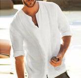 Mens Linen T Shirt for Casual Style