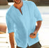 Mens Linen T Shirt for Casual Style