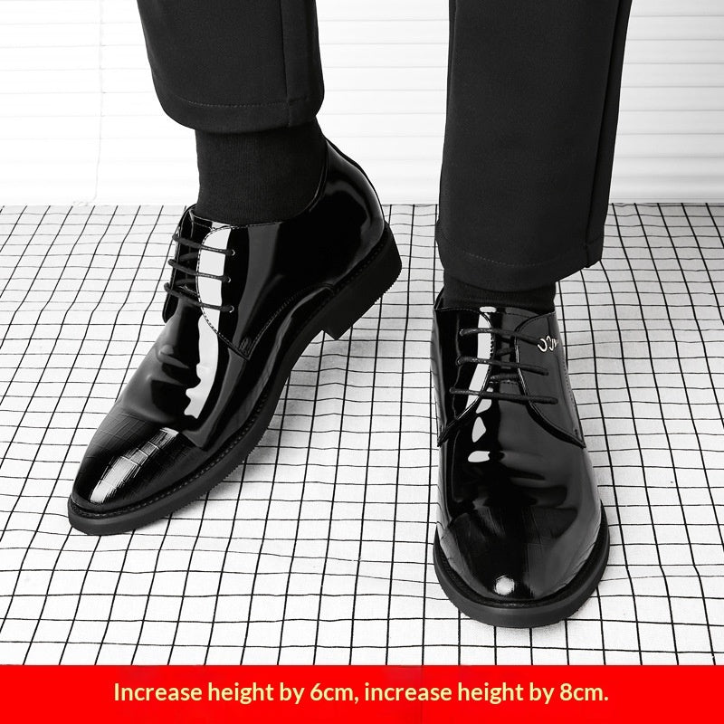 Hidden Heel Dress Shoes for Men