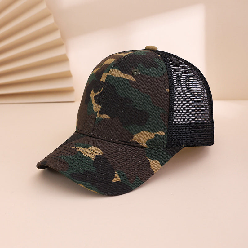 Breathable Mesh Baseball Cap for Sun Protection