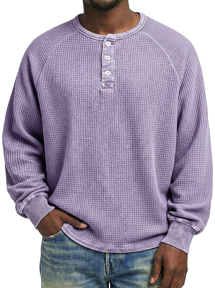 Mens Printed Long Sleeve Shirt