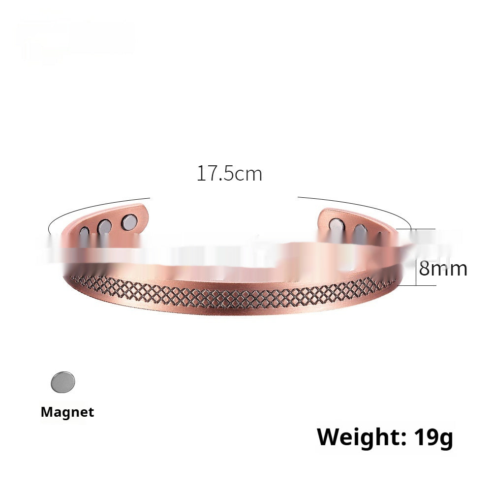 Purple Copper Bracelet for Women