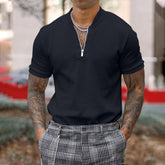 Casual Polo Shirt for Men Short Sleeve Top