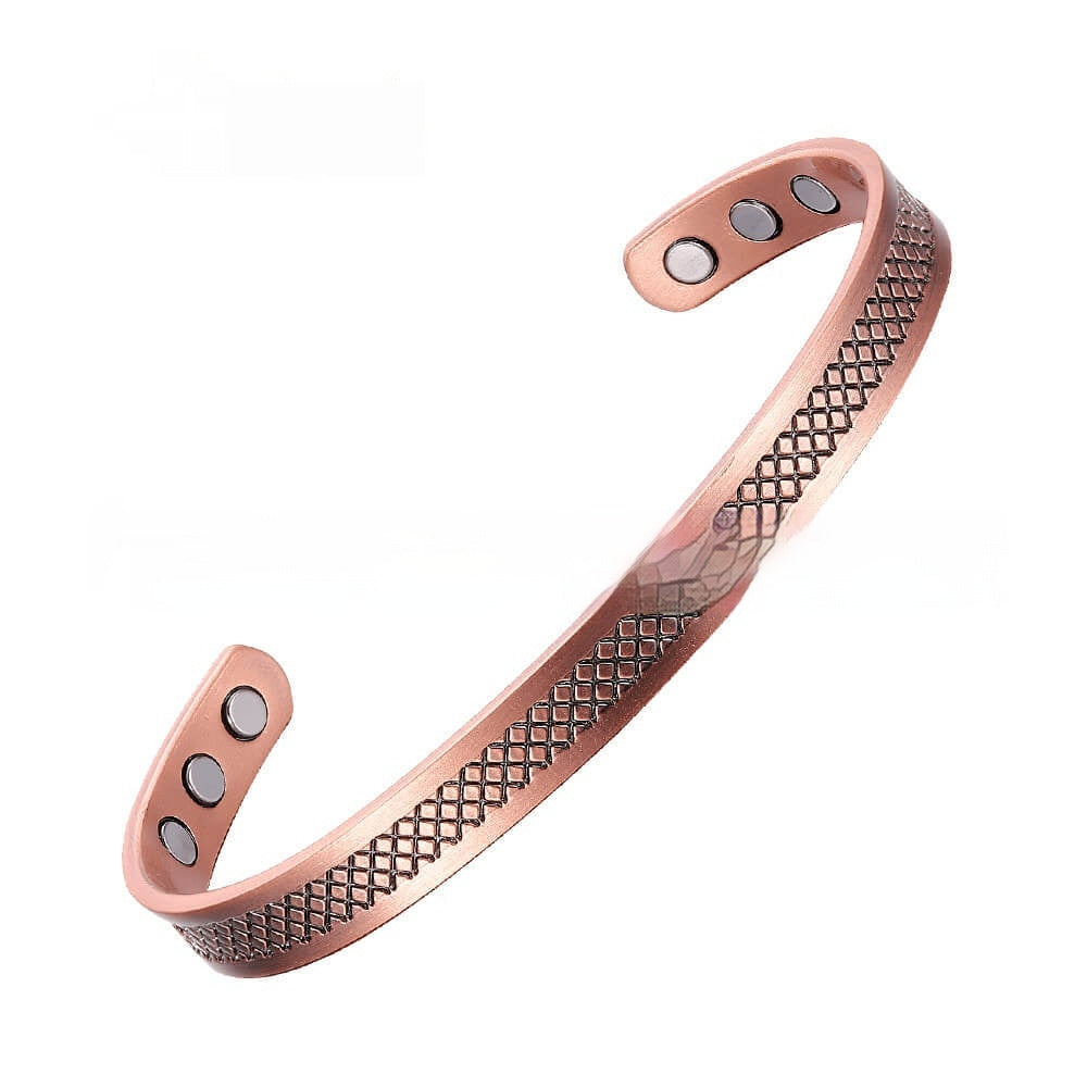 Purple Copper Bracelet for Women