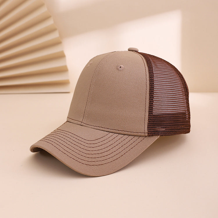 Breathable Mesh Baseball Cap for Sun Protection