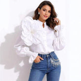 Lantern Sleeve Blouse for Women
