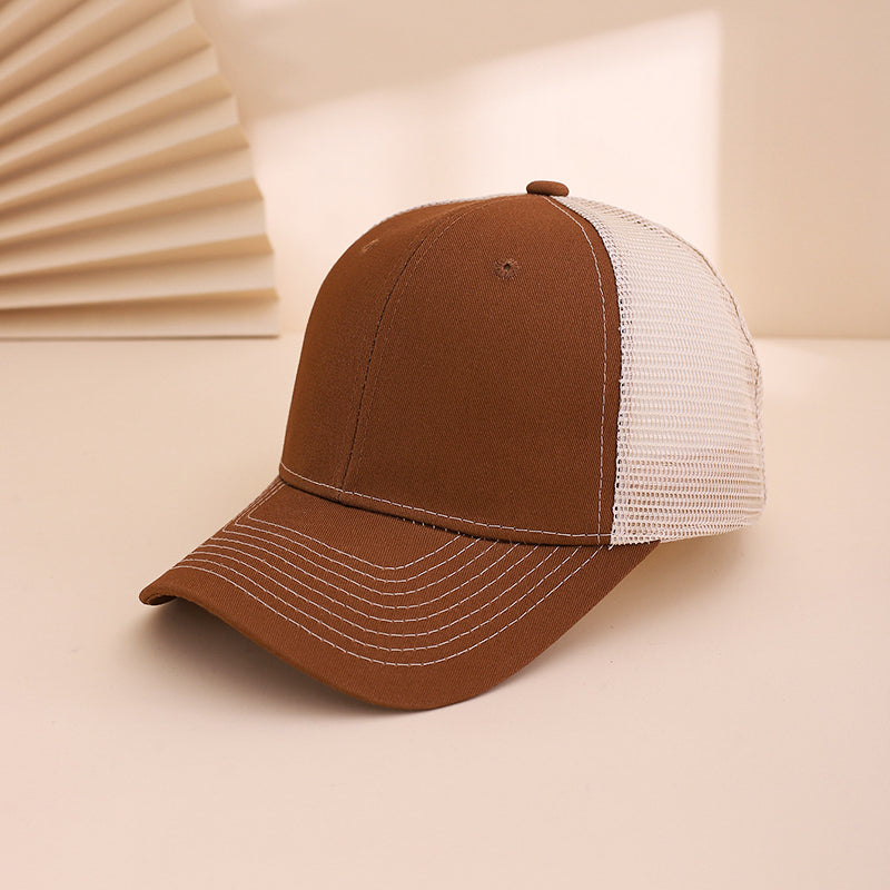 Breathable Mesh Baseball Cap for Sun Protection