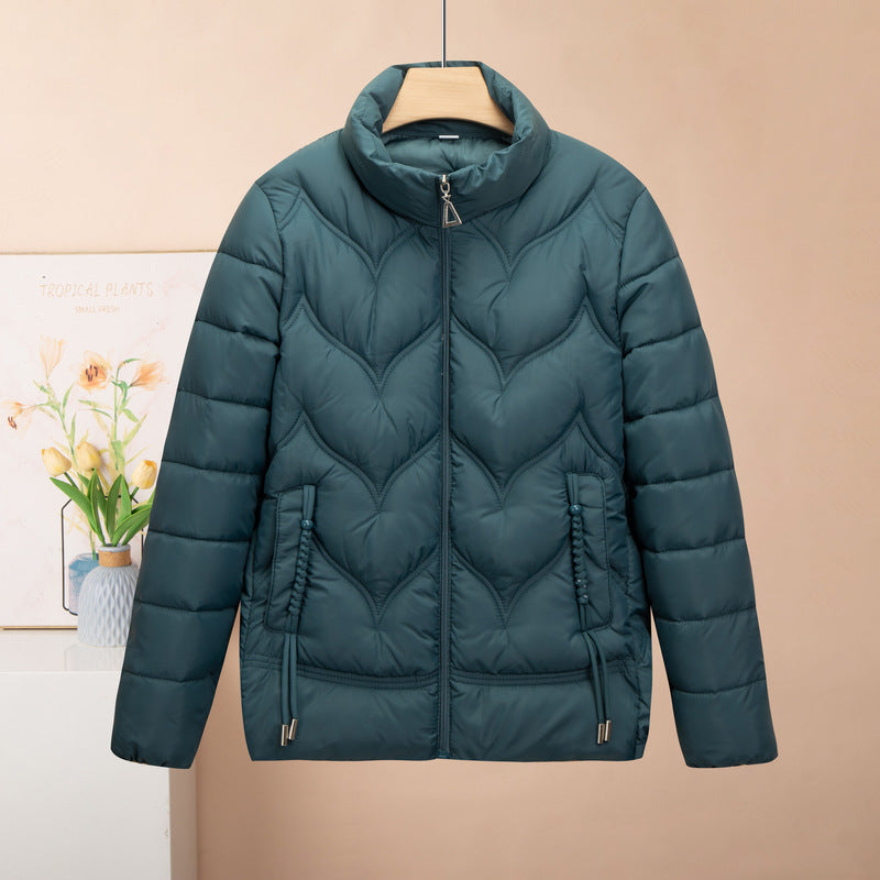 Stand Collar Cotton Clothing for Women