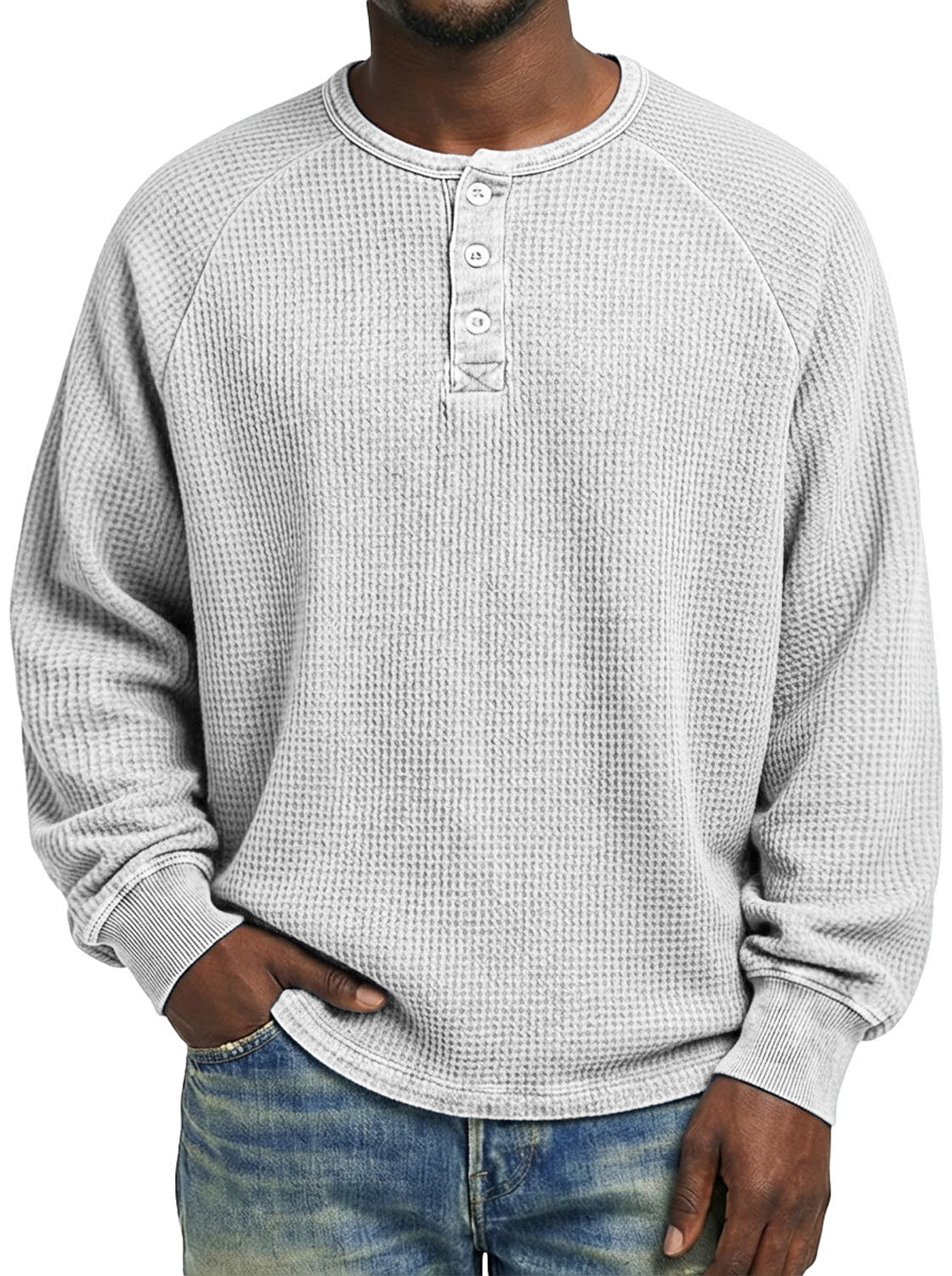 Mens Printed Long Sleeve Shirt