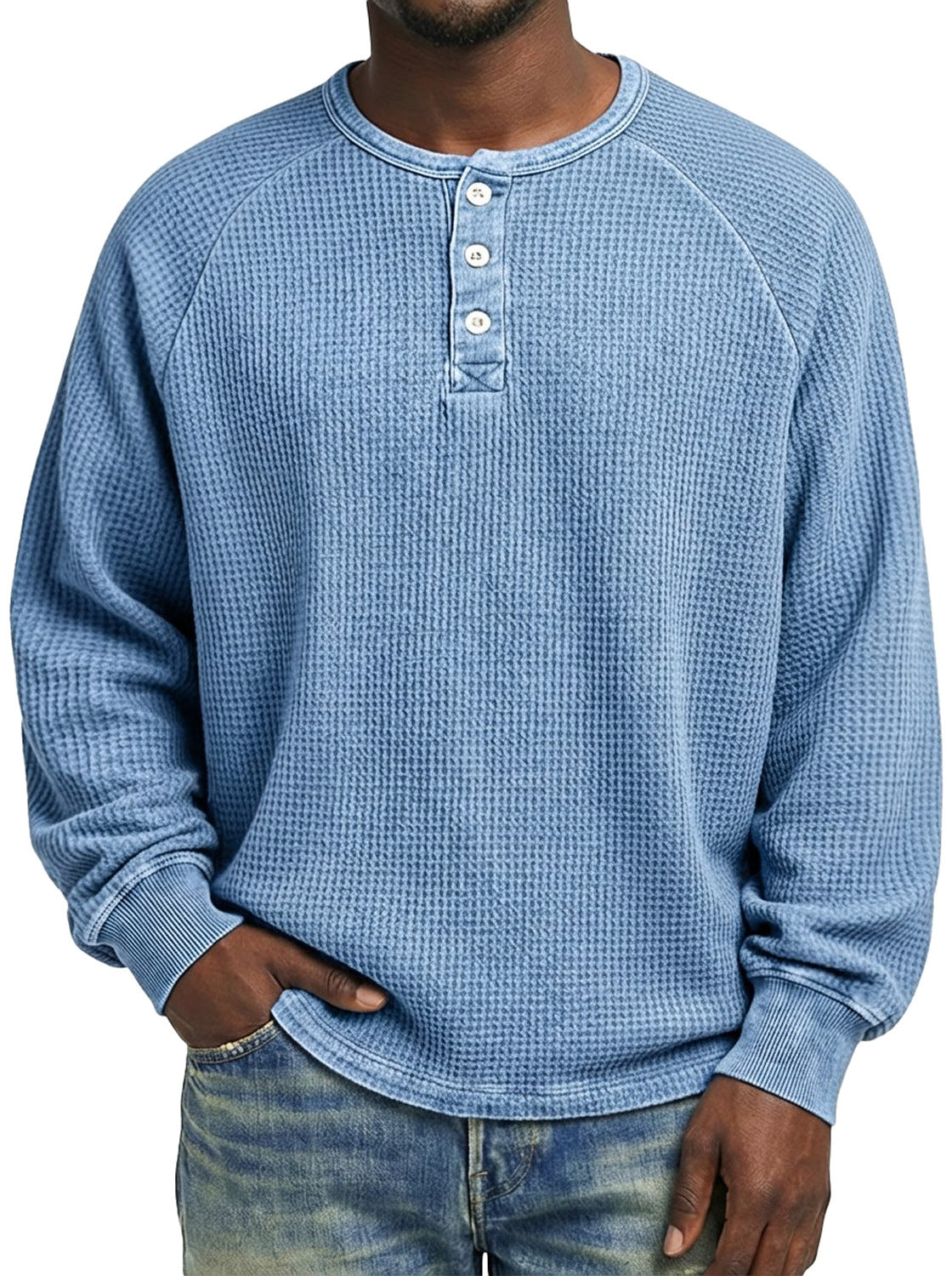 Mens Printed Long Sleeve Shirt