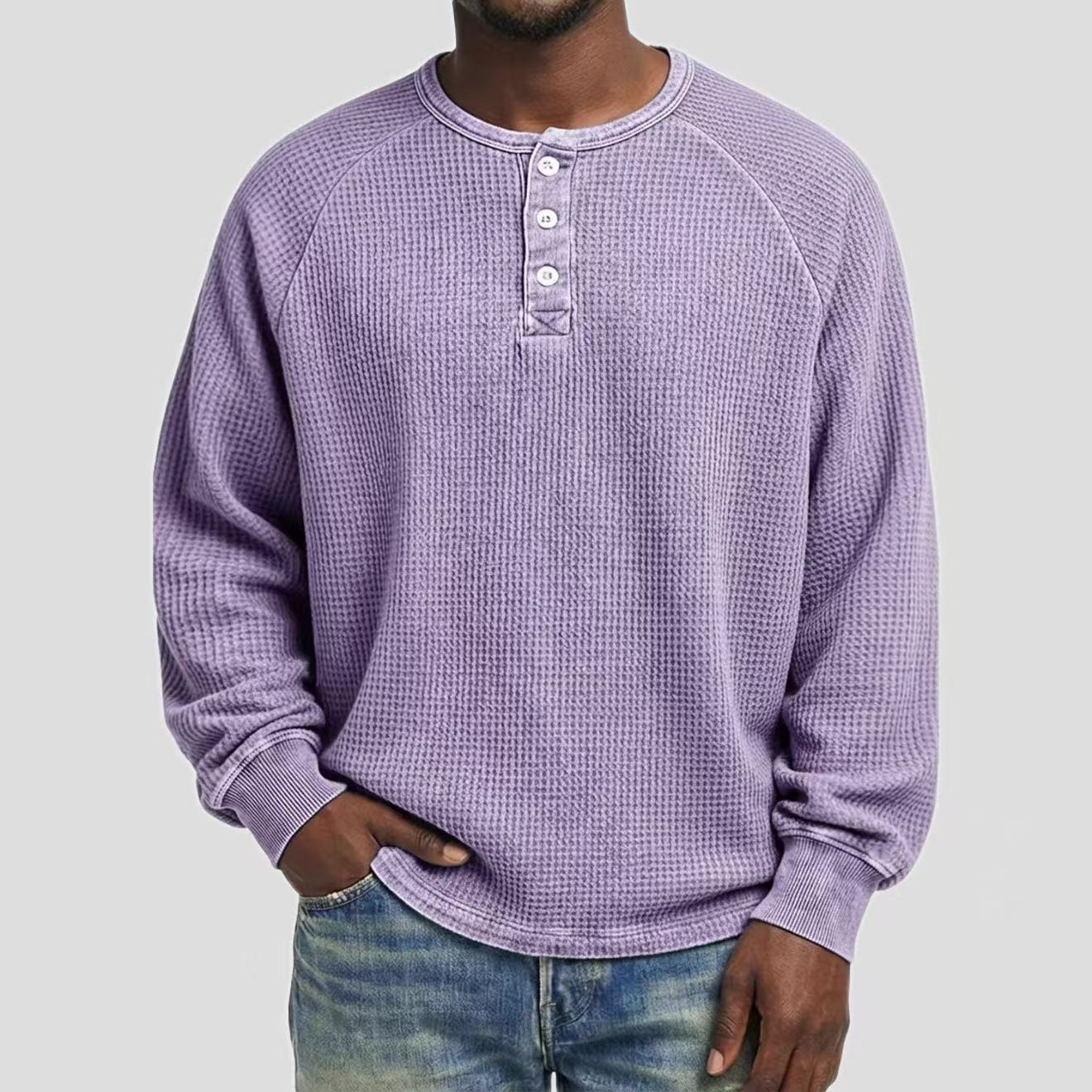 Mens Printed Long Sleeve Shirt