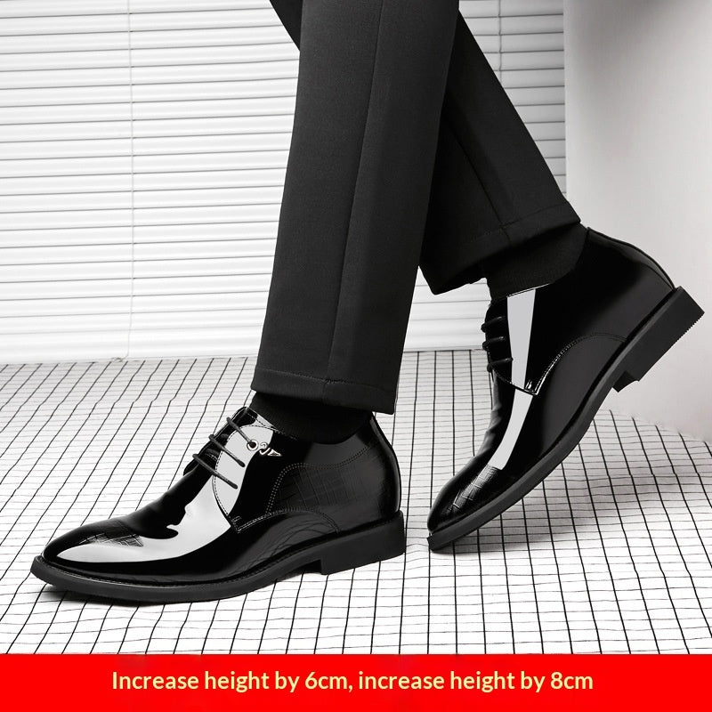 Hidden Heel Dress Shoes for Men